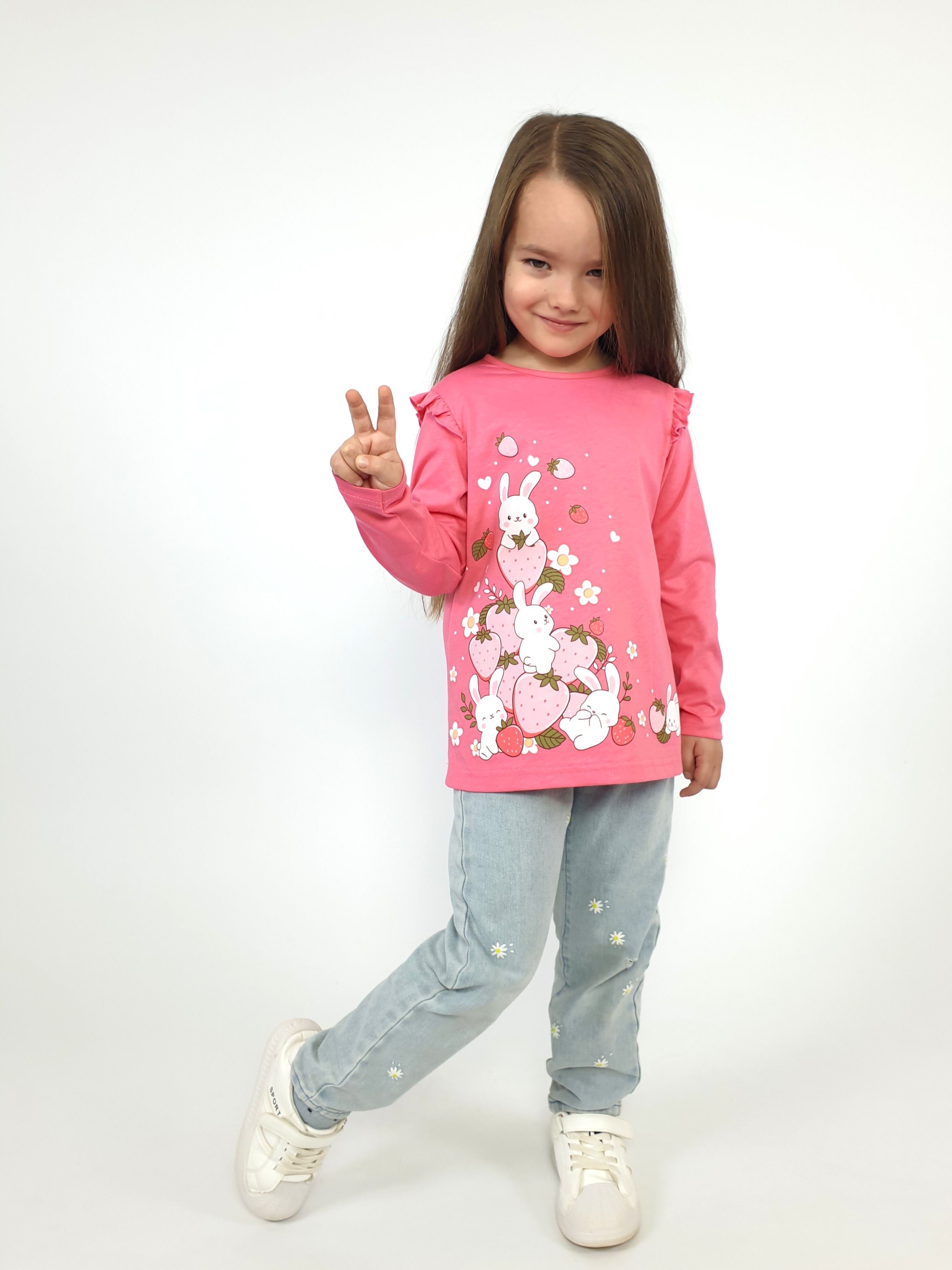 Лонгслив Luneva 4-128-2. - фото 1