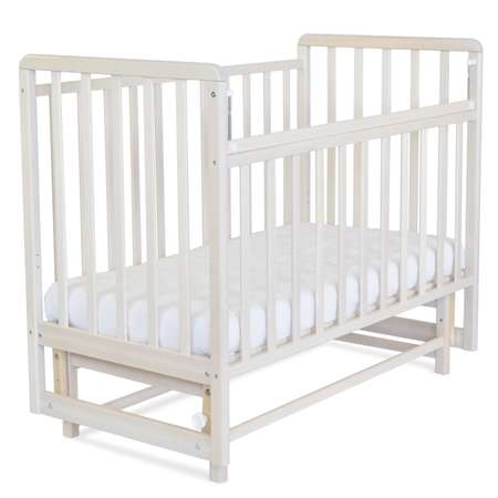 Детская кроватка Babyton прямоугольная, поперечный маятник (береза)