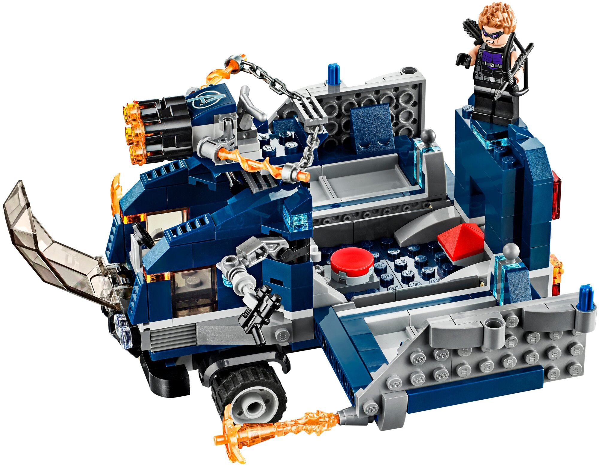 Конструктор LEGO Marvel Super Heroes Нападение на грузовик 477 дет. - фото 9