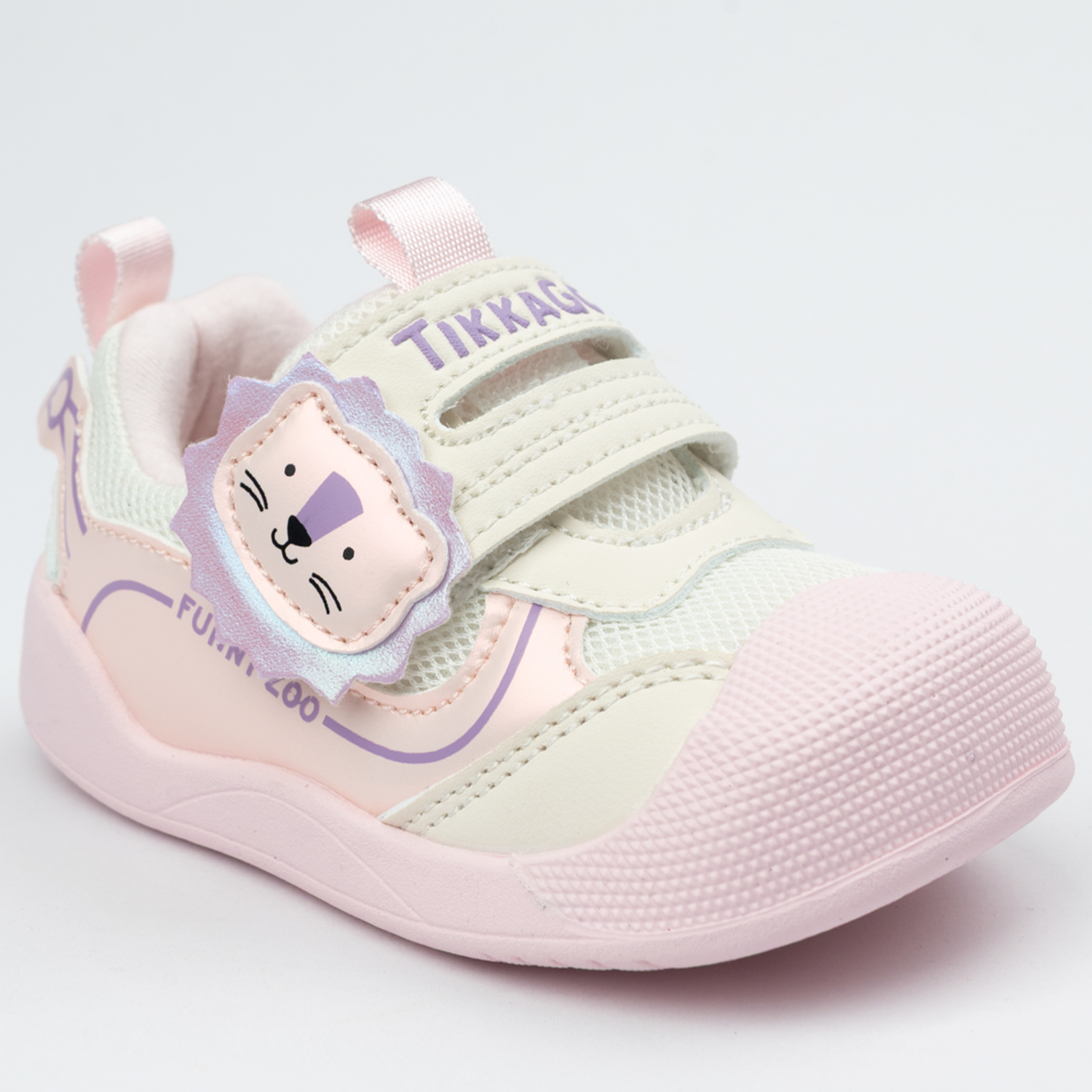 Кроссовки TikkaGo 2G09_23102_beige-pink - фото 5