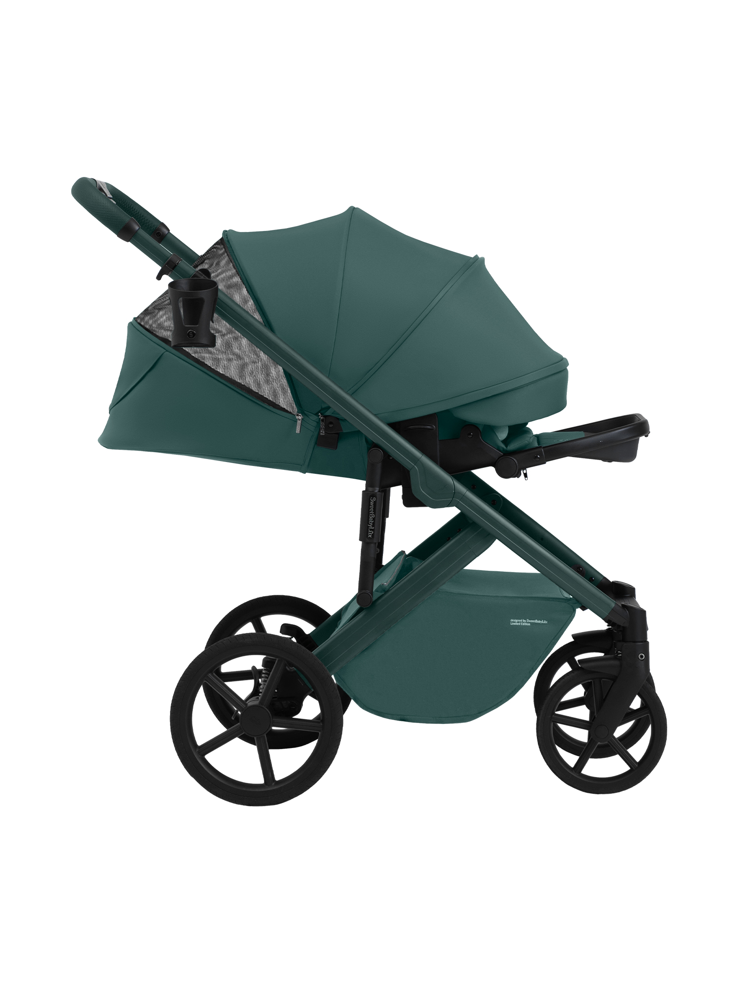 Коляска 2в1 Sweet Baby Dolce Emerald зеленый - фото 25