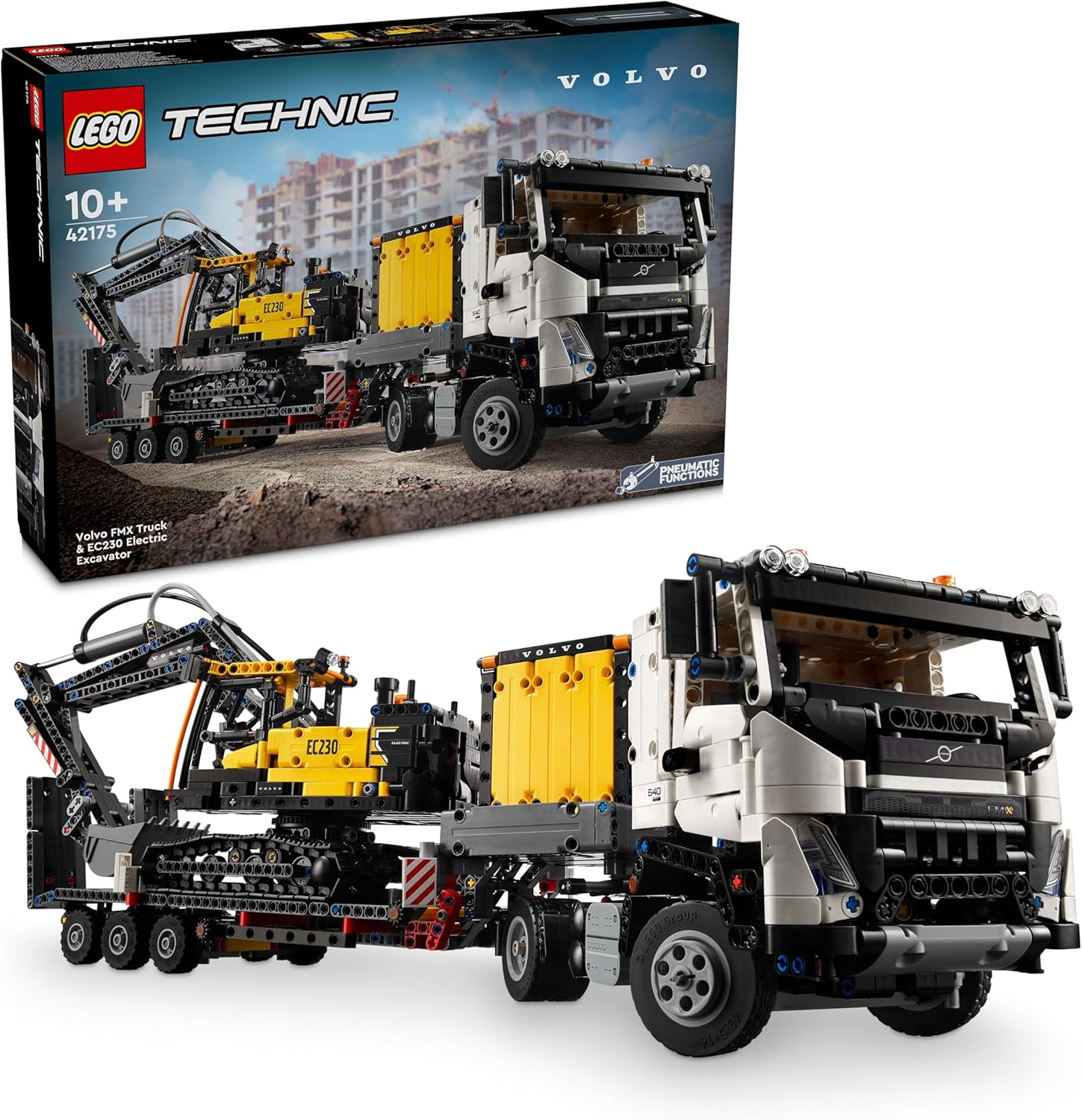 Конструктор LEGO Technic Volvo FMX и EC230 Electric 2274 дет. - фото 1