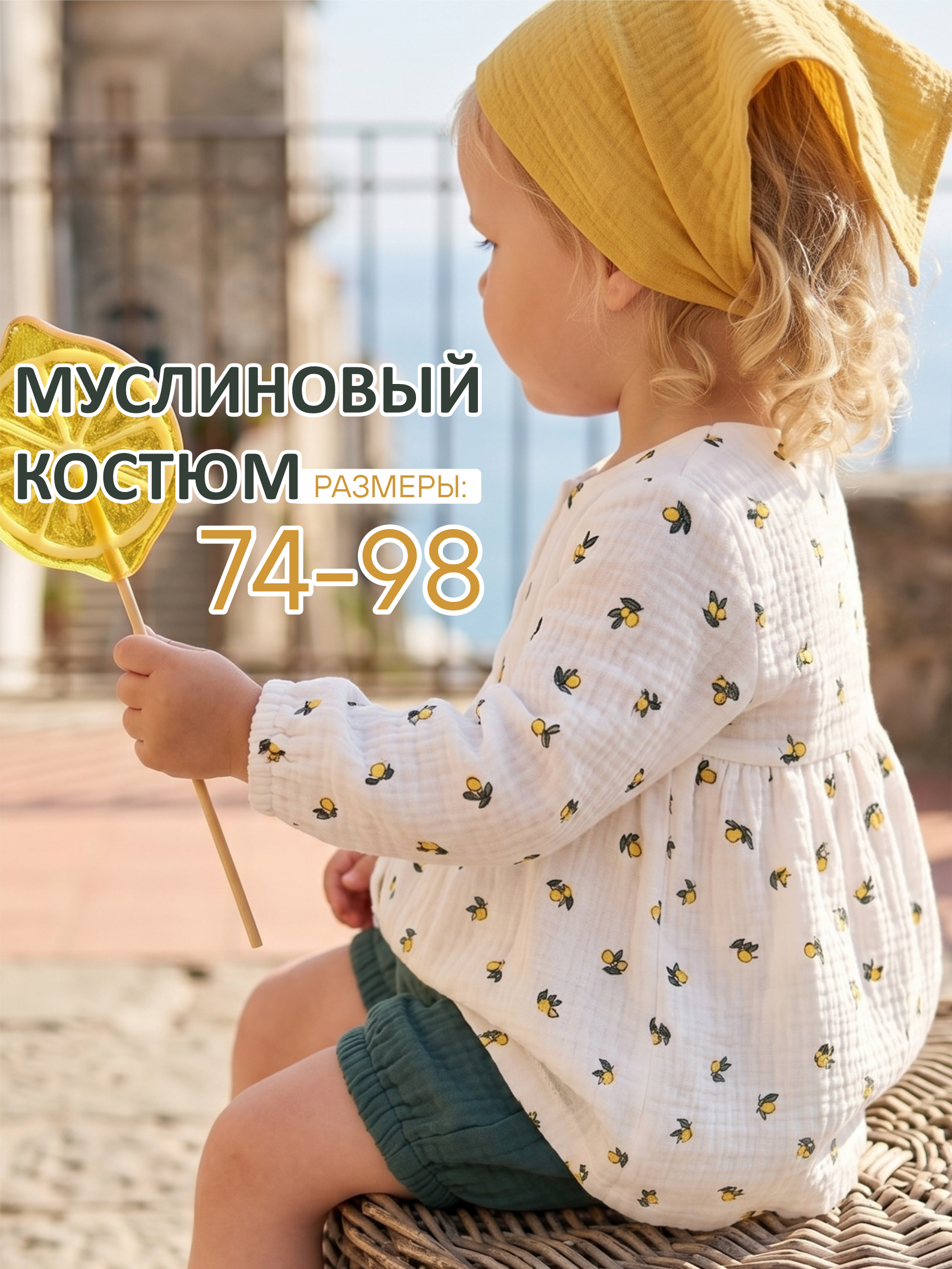 Платье и шортики СОННЫЙ ГНОМИК К4030/34 - фото 2