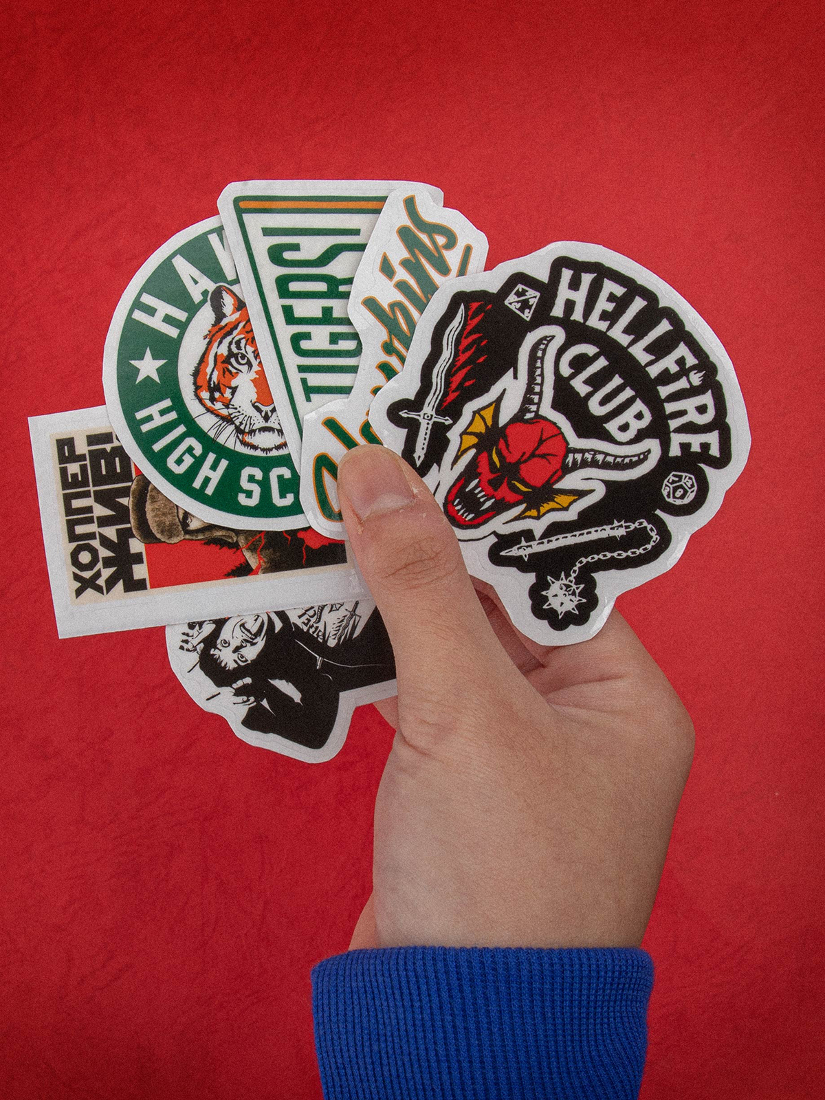 Стикеры Stranger Things сезон 4 - набор из 25 шт - фото 3