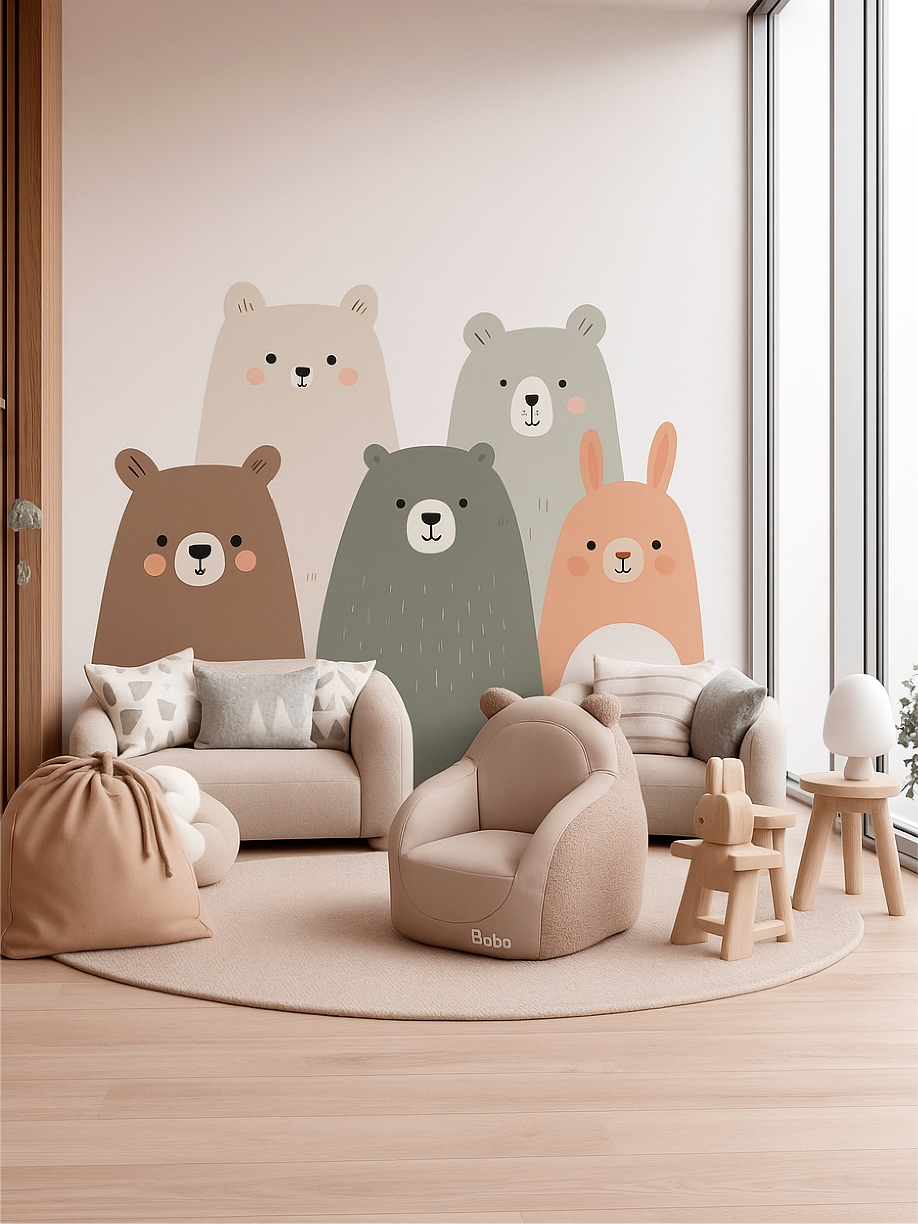 Кресло Фабрика Облаков бежевый - фото 15