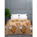 Плед Павлинка Капибара и гусь 200 x 220 см