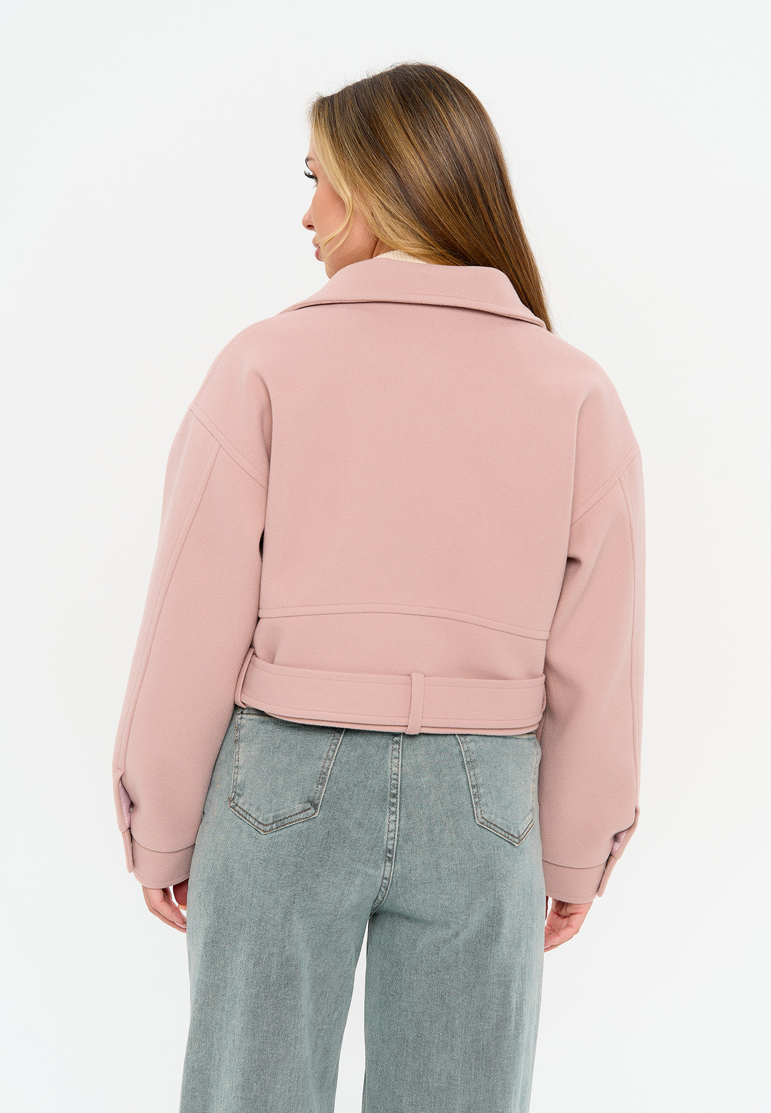 Куртка Stylish AMADEO AJ-8501-розовый - фото 2