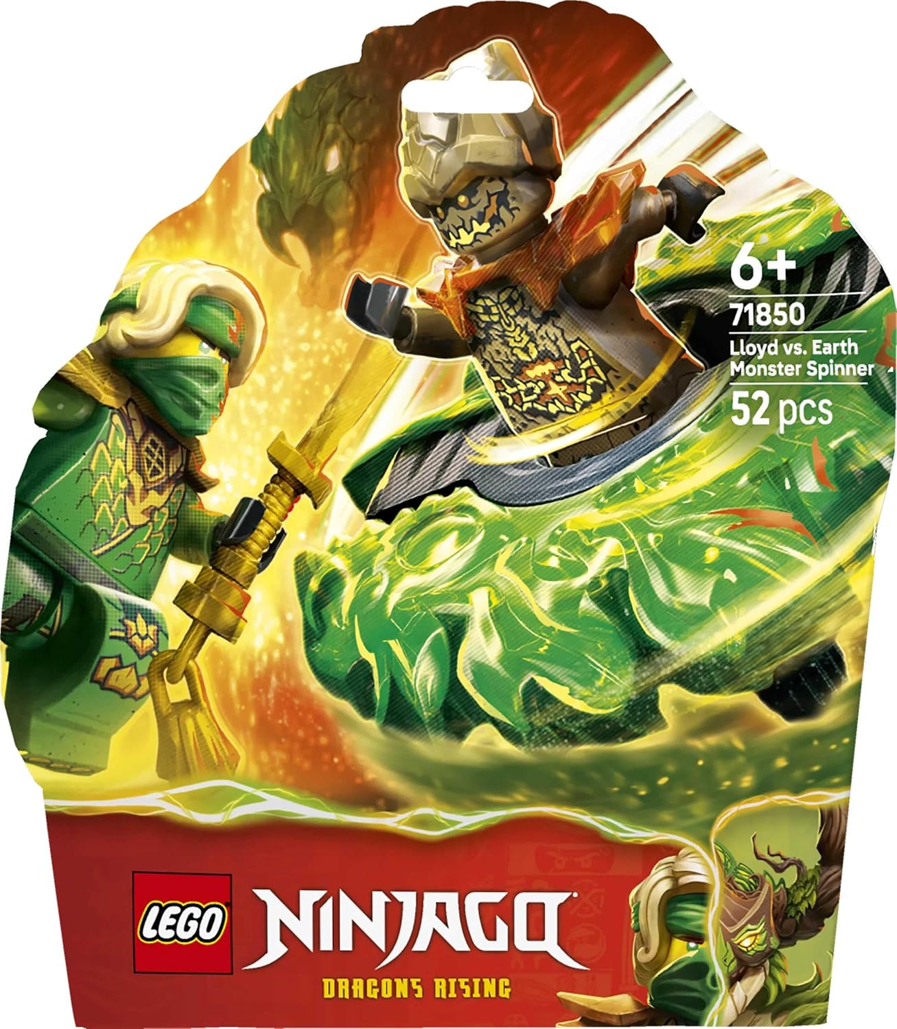 Конструктор LEGO NINJAGO Спиннер Ллойд 52 дет. - фото 3