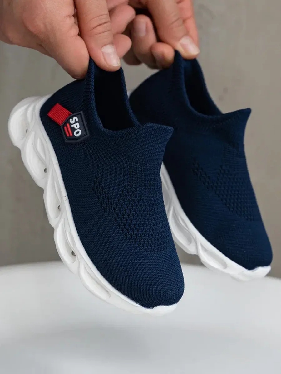 Слипоны ТопТошкин 26-G-син - фото 1