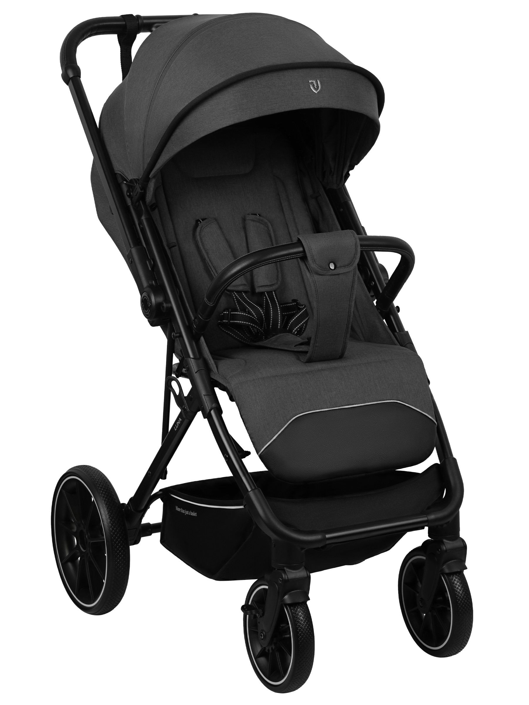 Коляска прогулочная JOVOLA LUNA серый - фото 4