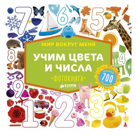 Фотокнига Clever ГКМ.Мир вокруг меня. Учим цвета и числа
