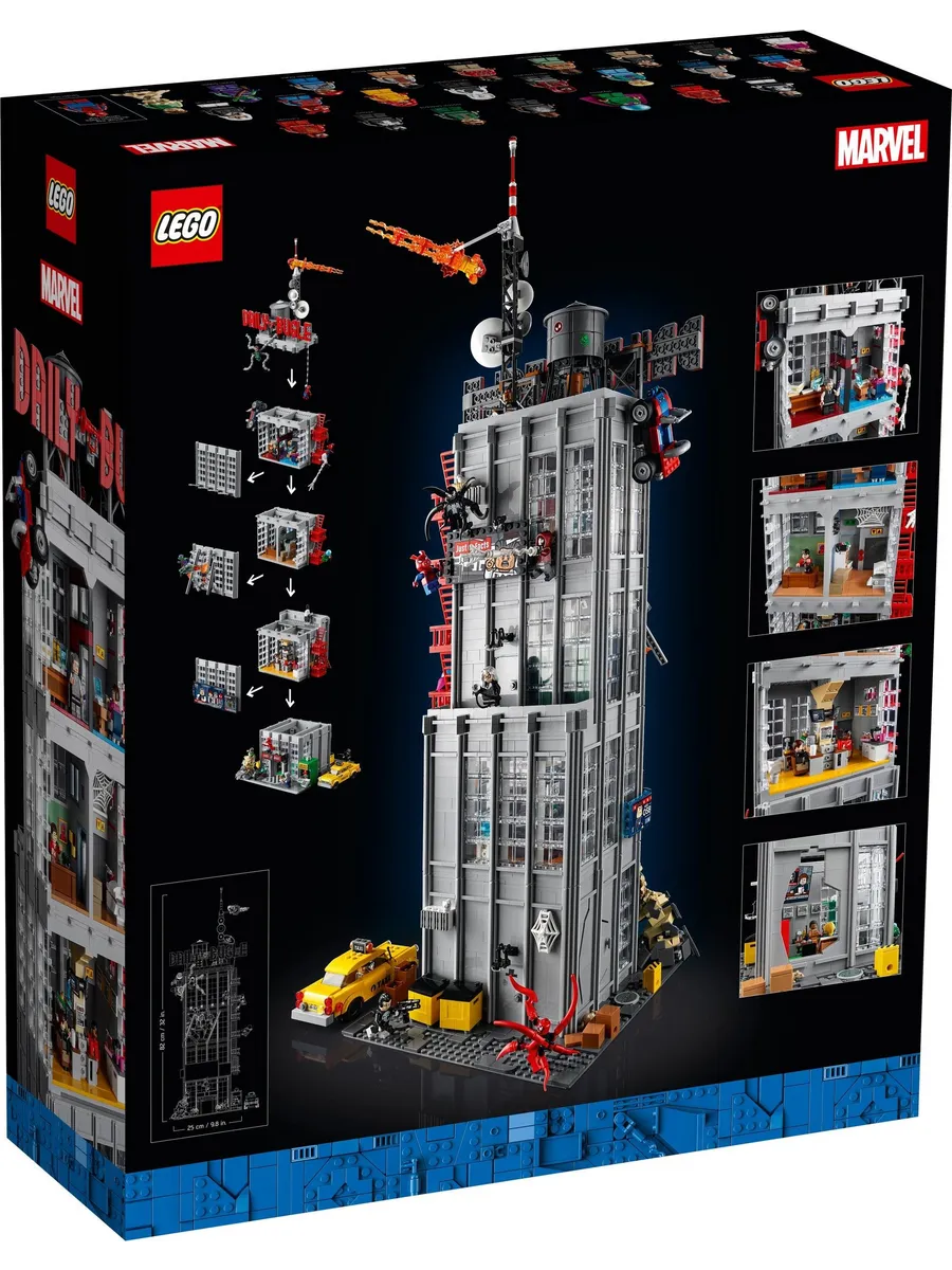 Конструктор LEGO Marvel Super Heroes Редакция Дейли Бьюгл 3772 дет. - фото 15