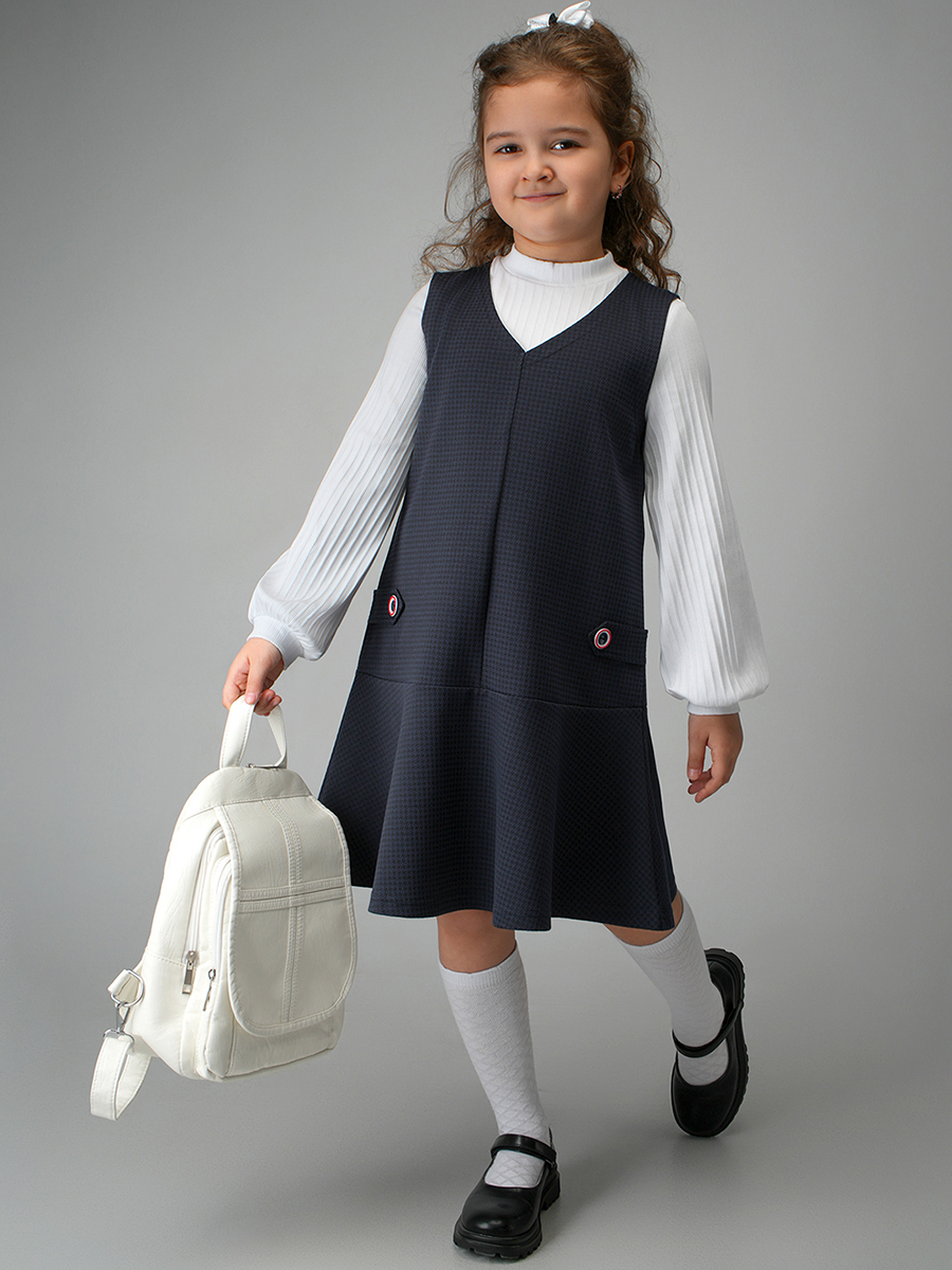 Сарафан HappyFox HF33116синий - фото 1