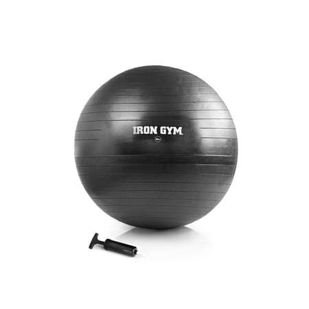 Фитбол IRON GYM, 55 см, с системой антивзрыв, с насосом