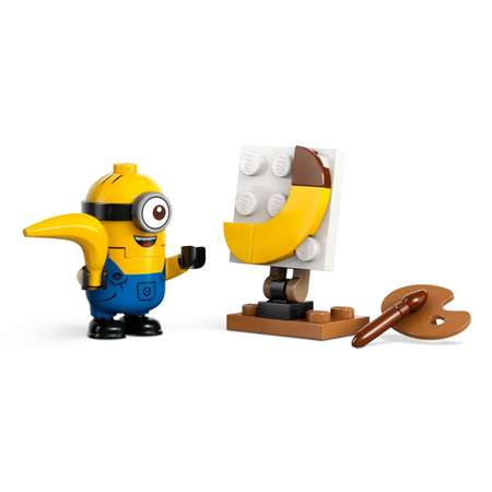 Конструктор LEGO Minions Миньоны и автомобиль банан блочный