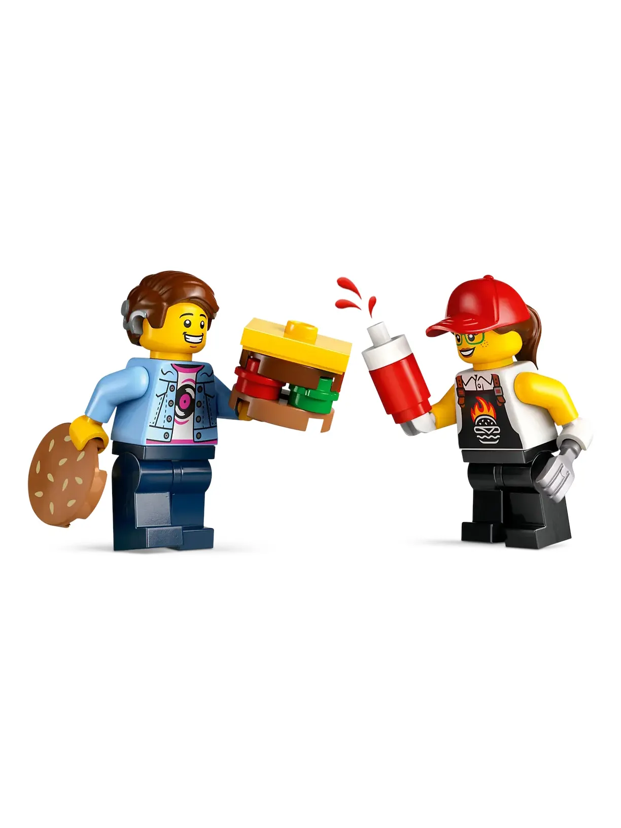 Конструктор LEGO City Бургерная на колесах 194 дет. - фото 3