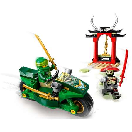 Конструктор LEGO NINJAGO Ниндзяго Уличный велосипед блочный