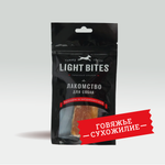 Лакомство для собак LIGHT BITES Сухожилие говяжье 50г