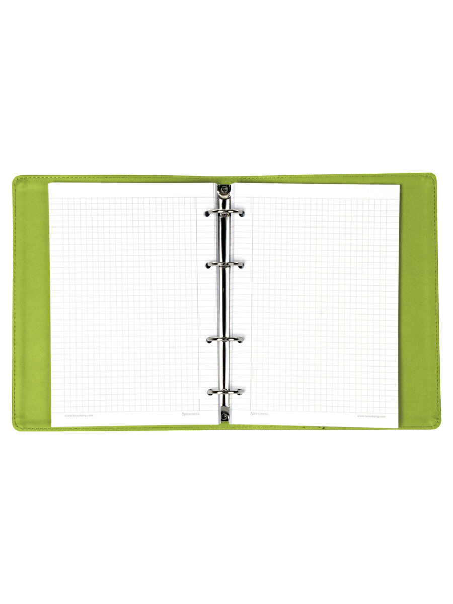 Тетрадь со сменным блоком Brauberg клетка 120 лист. - фото 10