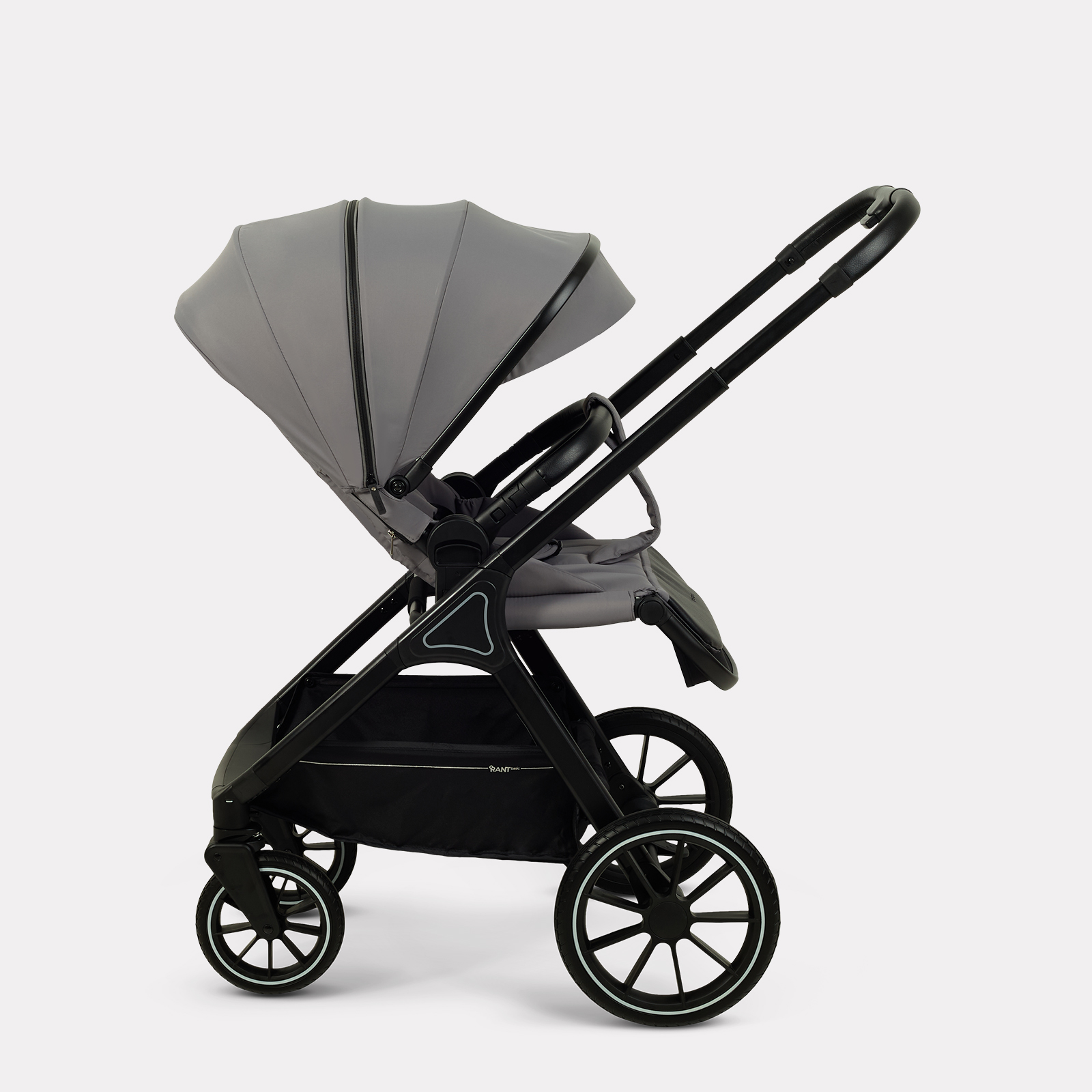Коляска 2в1 Rant Basic Terra 2в1 серый - фото 11