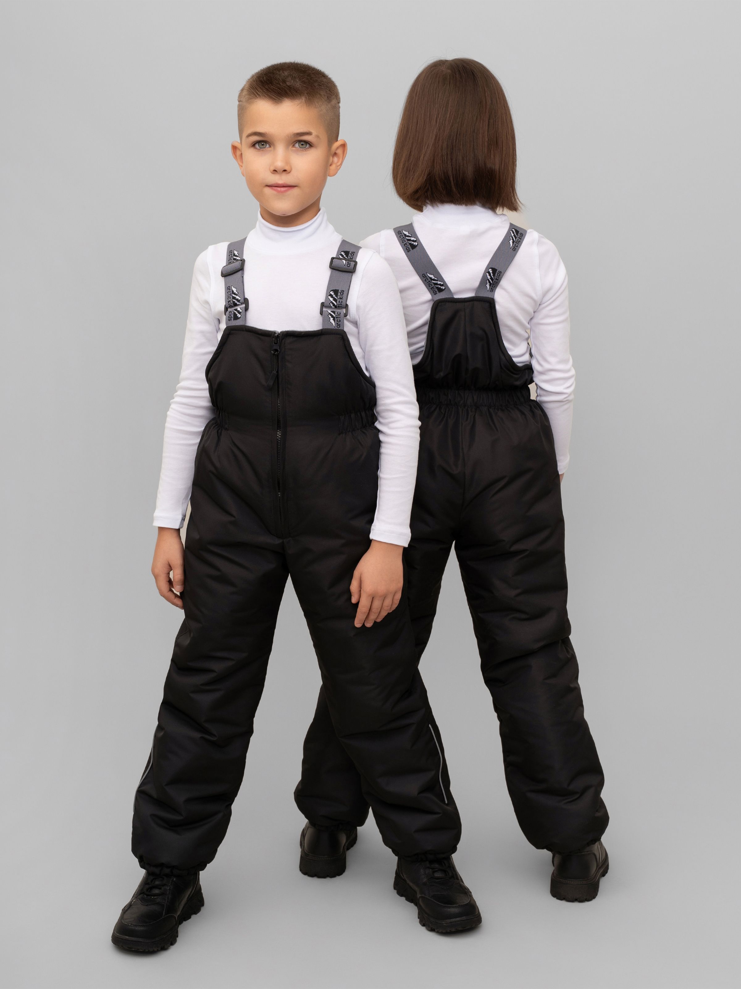 Полукомбинезон Arctic kids 60-010 черный - фото 25