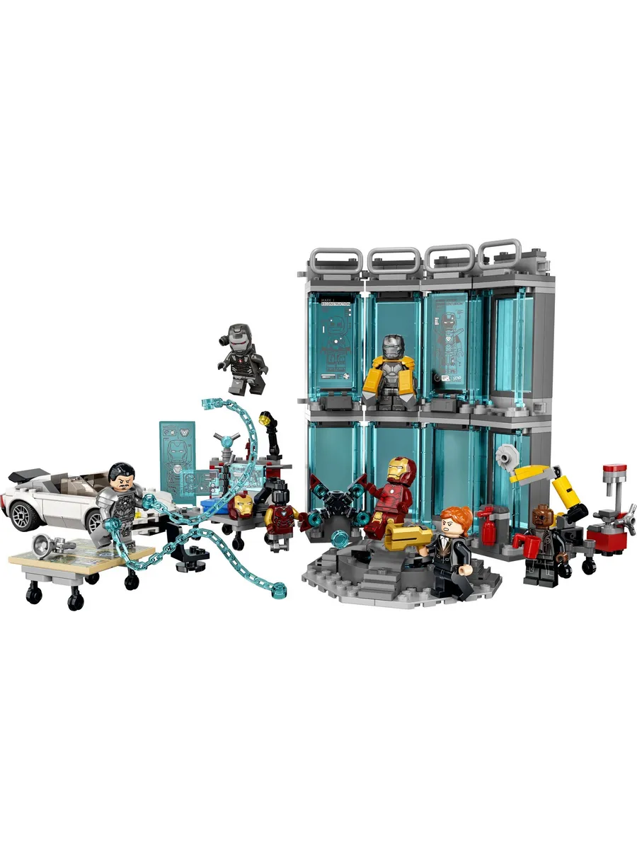 Конструктор LEGO Marvel Super Heroes Арсенал Железного человека 496 дет. - фото 2
