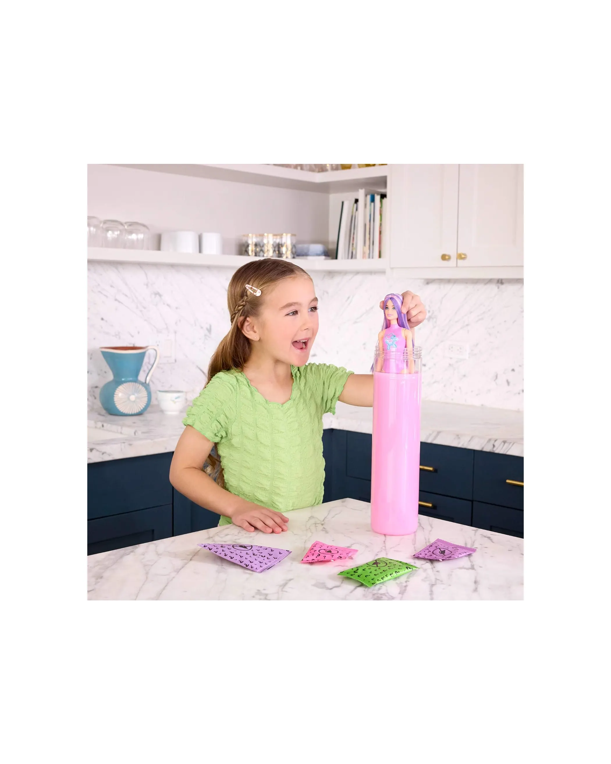 Кукла модельная Barbie Color Reveal сюрприз с аксессуарами высота 30 см JFV58 - фото 5