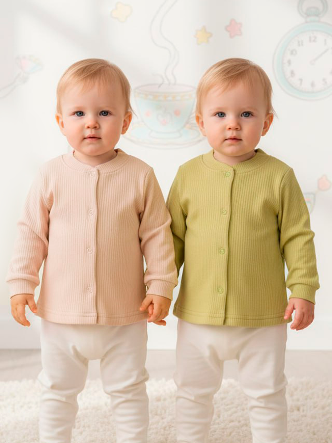 Кофточка 2 шт СовенокЯ 21-201/2-3 - фото 1