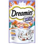 Лакомство для взрослых кошек Dreamies Mix с курицей и уткой 60г