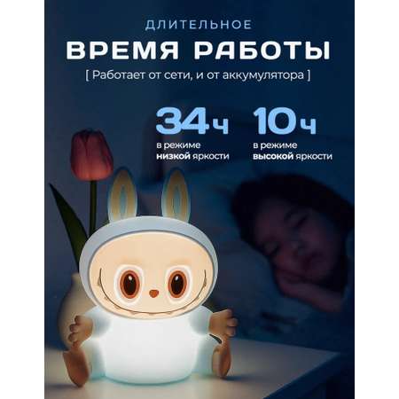 Игрушка ночник CASTLELADY светильник labubu Лабубу