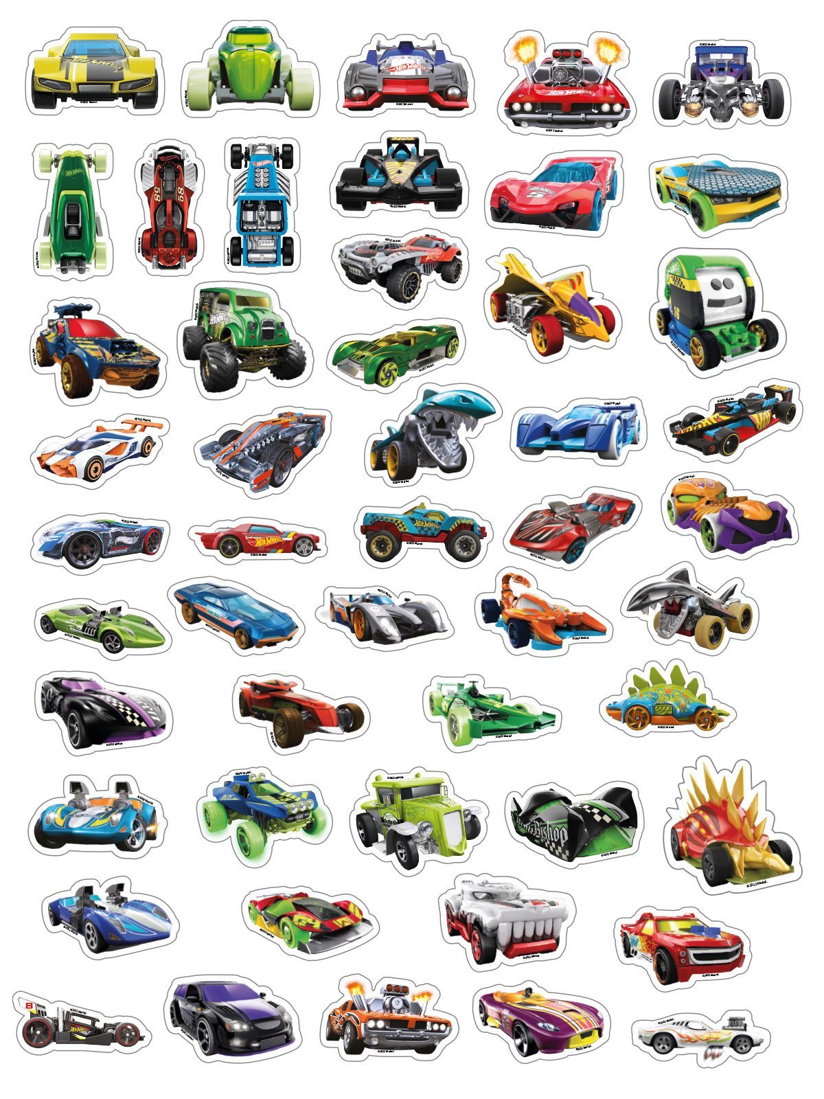 Наклейки PRIORITY Hot Wheels - фото 2