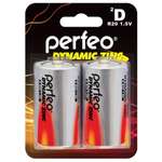 Батарейки Perfeo Dynamic Zinc цинковые R20 2 штуки