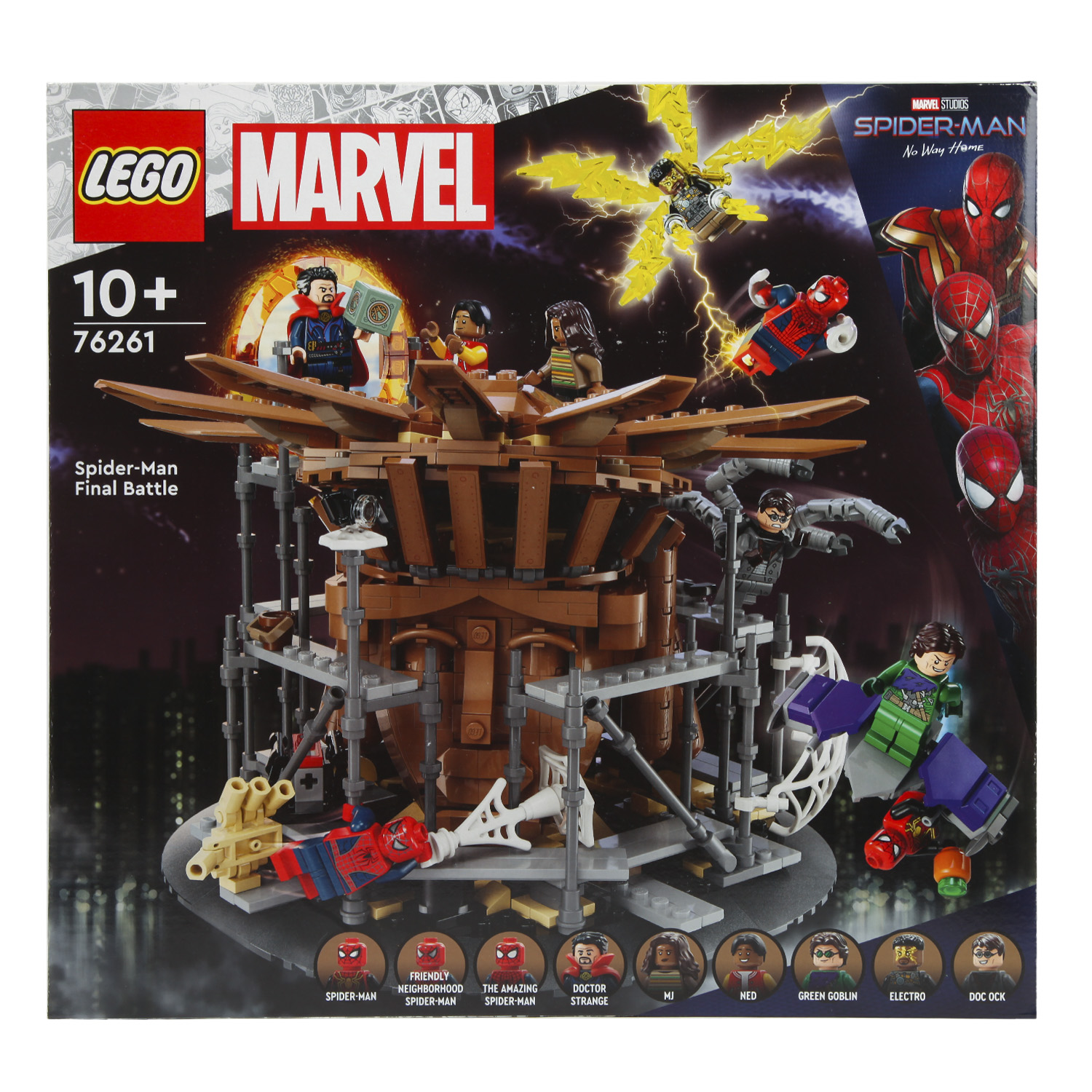 Конструктор LEGO Marvel Super Heroes Spider-Man Final Battle 900 дет. - фото 9