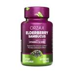 Черная бузина с витамином С и цинком ORZAX Elderberry 60 капсул