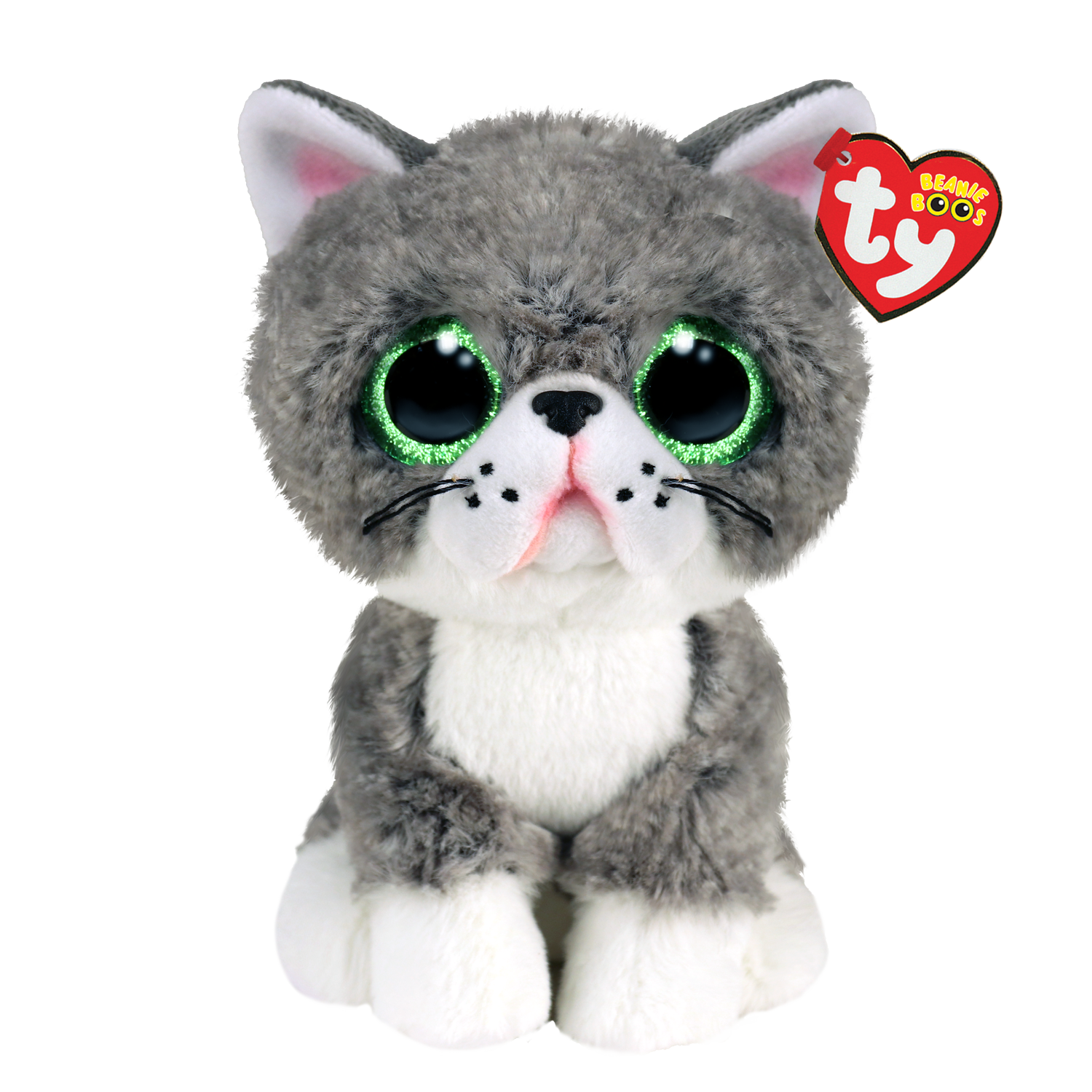 Мягкая игрушка TY котик Fergus 15 см - фото 1