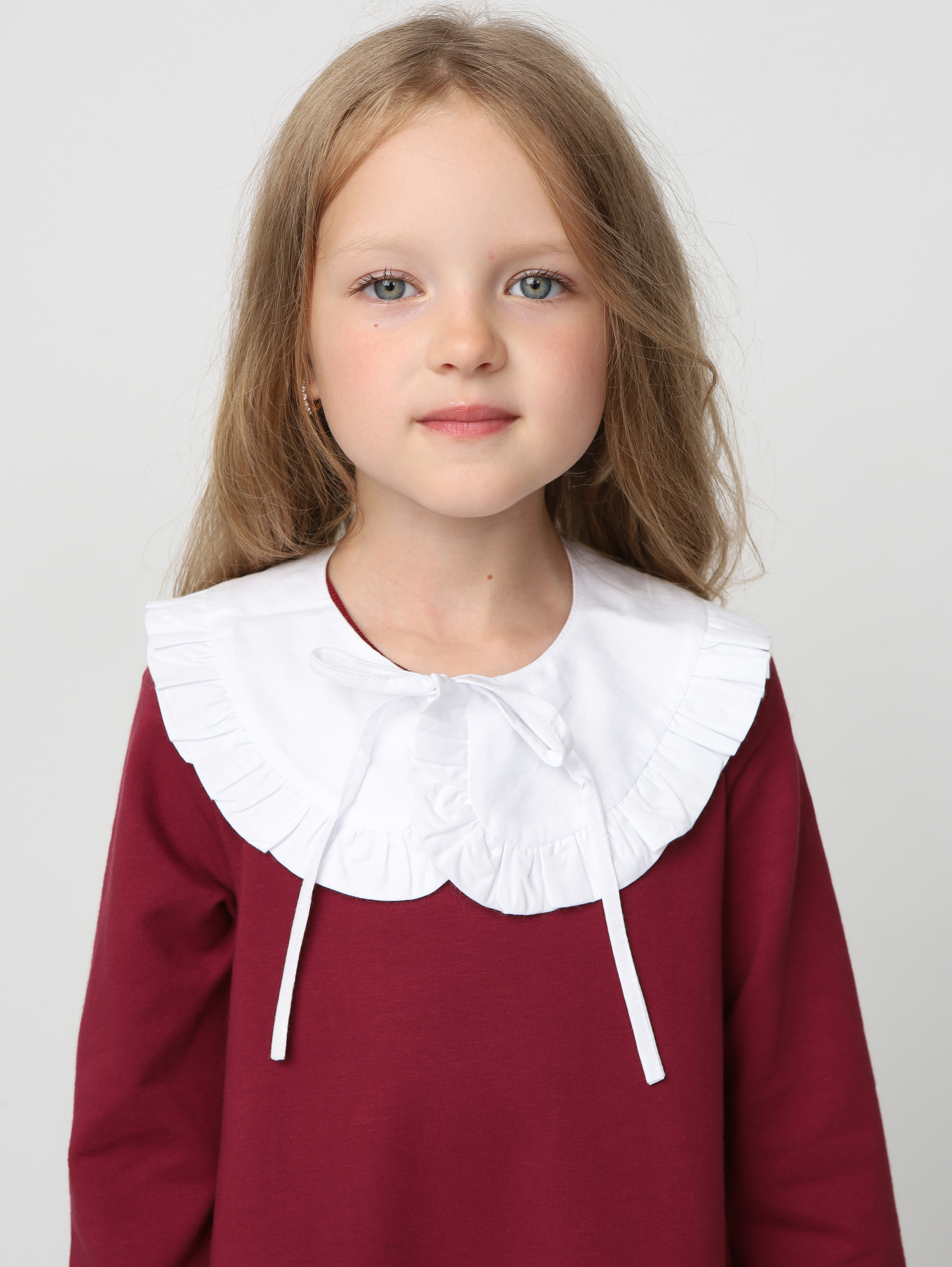 Платье Mini Me D5/бордо - фото 11