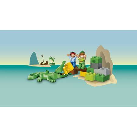 Конструктор LEGO DUPLO Питер Пэн в гостях у Джейка блочный
