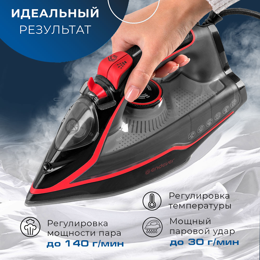 Утюг электрический ENDEVER Delta-216 - фото 4