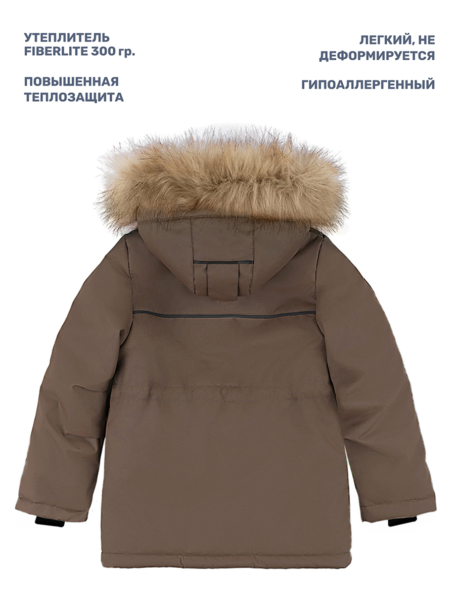 Куртка NIKASTYLE 4з3324 орех - фото 4