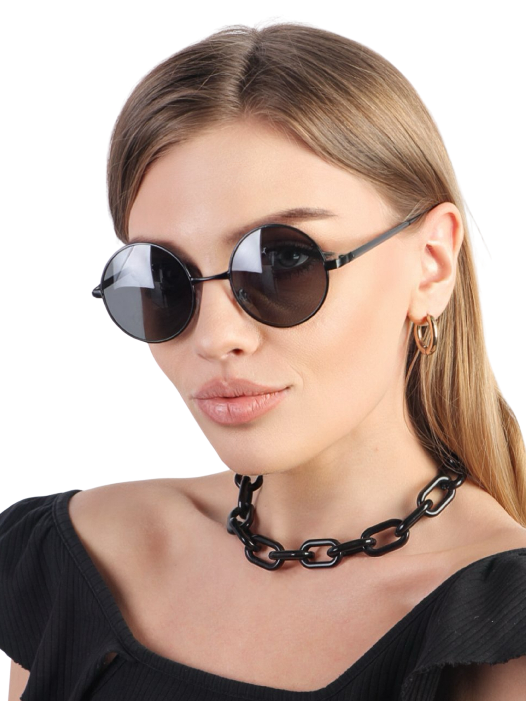 Очки солнцезащитные Pretty Mania RDT022-MTBK - фото 1