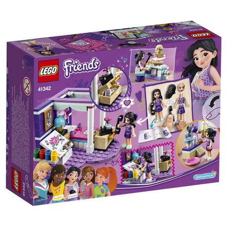 Конструктор LEGO Friends Комната Эммы блочный