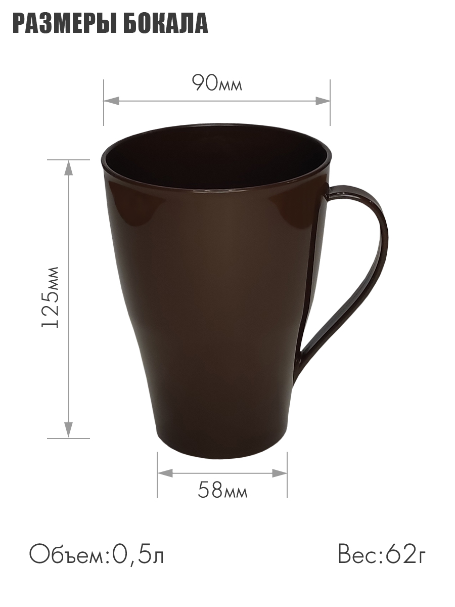 Набор посуды Solaris на 1 персону «Дубайский шоколад» - фото 5