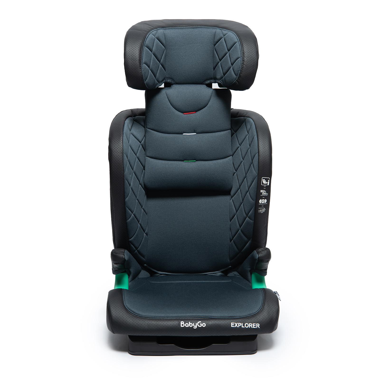Автокресло BabyGo Explorer New Isofix 2/3 (15-36 кг) черный - фото 11