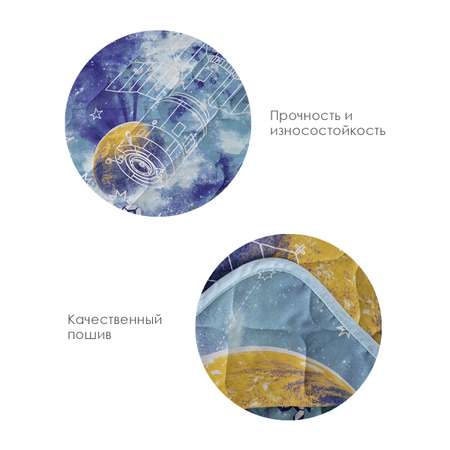 Покрывало MILANIKA галактика 150x215 см