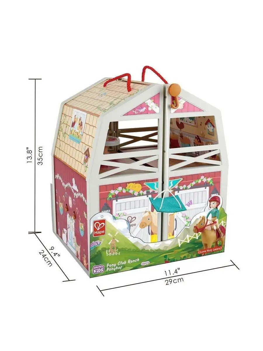 Домик для кукол Hape с мебелью E3409_HP - фото 3