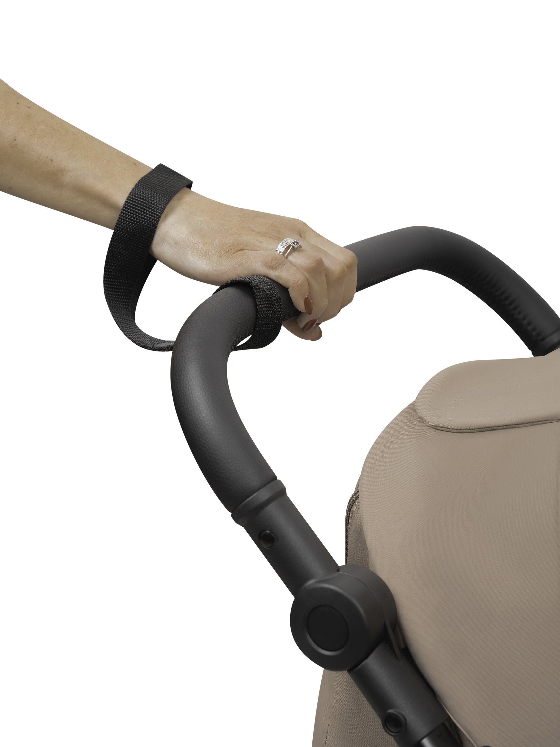 Коляска прогулочная JOVOLA Selena SL, бежевый - фото 11