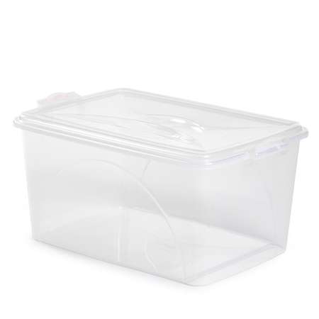 Контейнер elfplast для хранения прозрачный 22 л 44x31.5x21.5 см