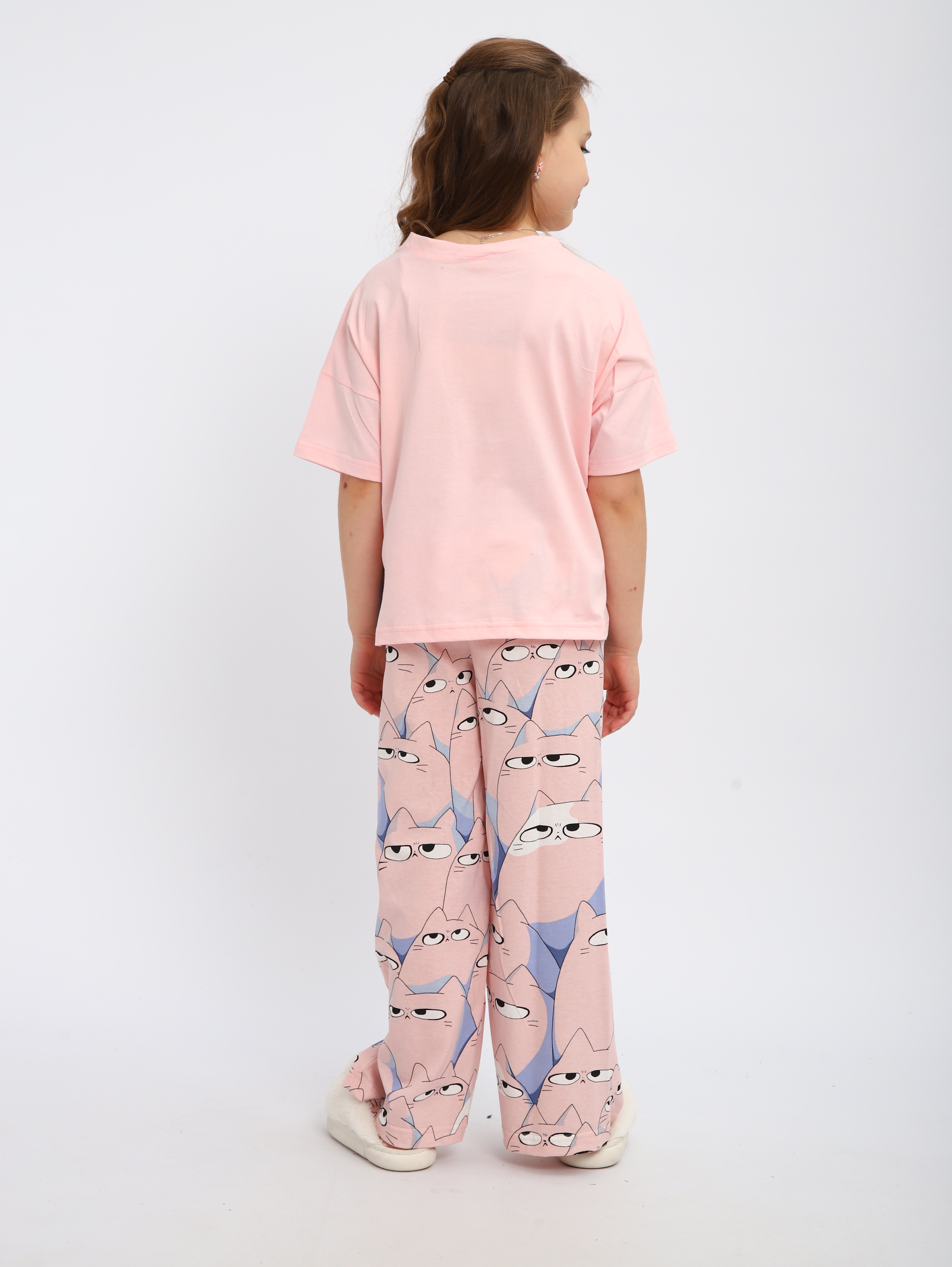 Пижама ЛАДОШКИ Пижама Друзья розовый - фото 13