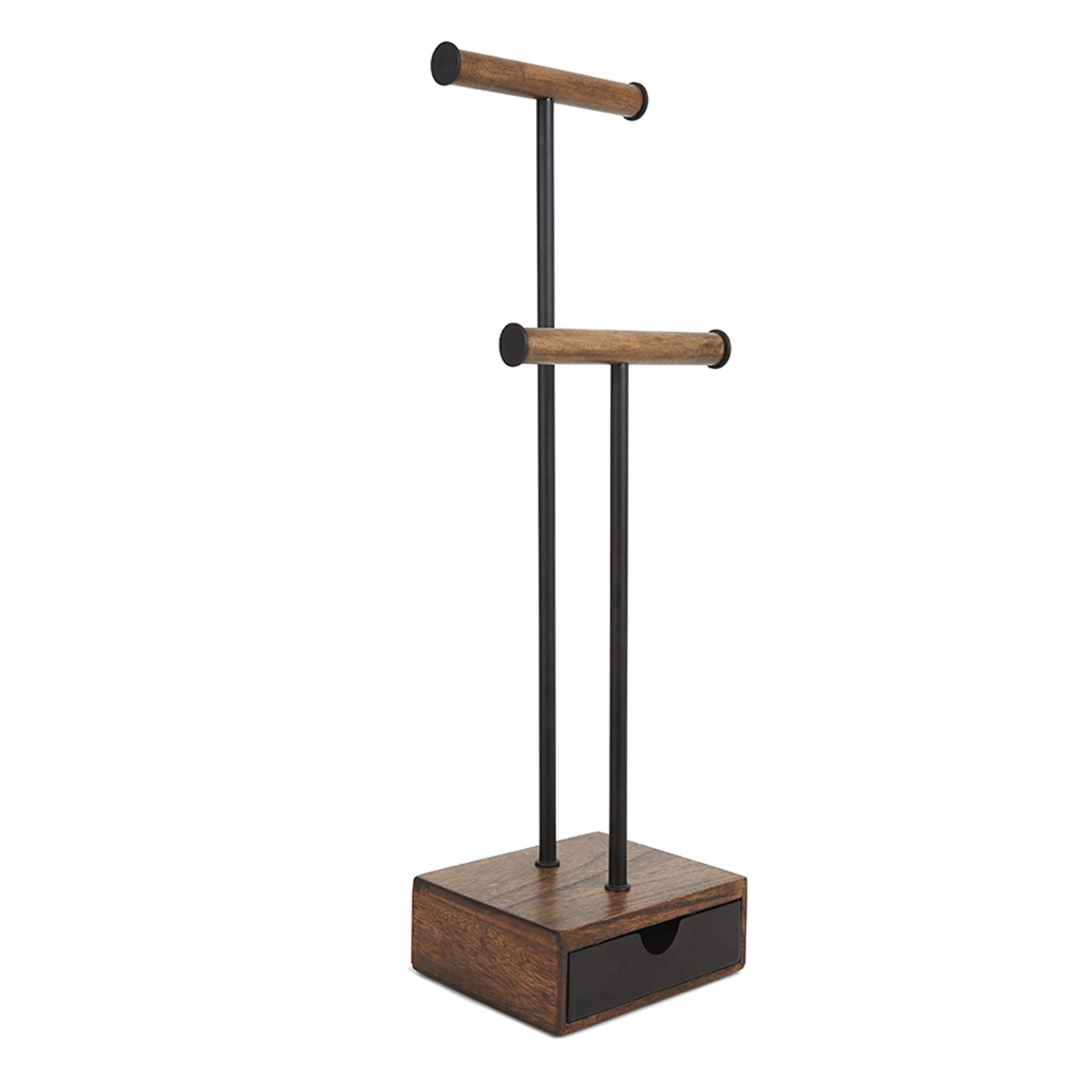 Органайзер для украшений Umbra Pillar высокий чёрный-орех - фото 1
