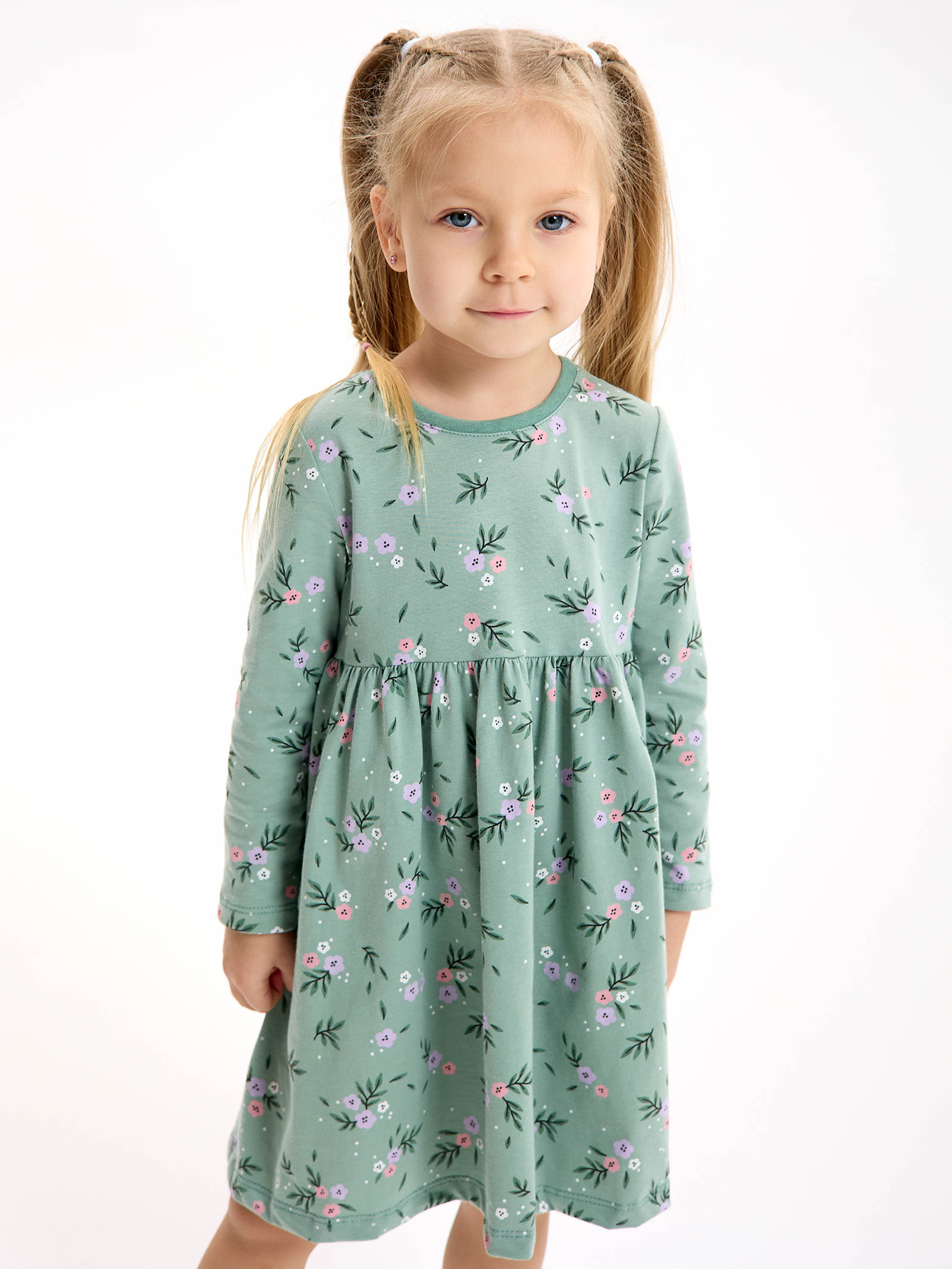 Платье LEVAKIDS платье для девочки_сказочные цветы - фото 7